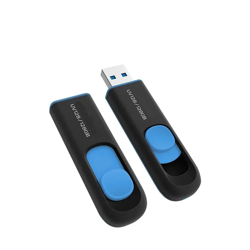 Low price Usb 3.0 1gb 2gb 4gb 8 gb 16 gb 32gb 64gb Usb Flash Drive with Customized Logo Adata UV128 Flash Drive High-speed