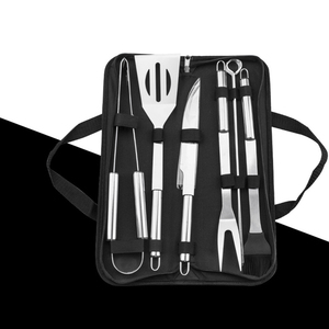 T221 outil de rôtissage pour Barbecue, ensemble de spatules, pelles, accessoires de gril, brochettes, pinces, Spade, brosse, gant, ustensiles de Barbecue en plein air - Product Image 2