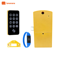 Cerradura de Gabinete Inteligente HF688SDN de Doble Modo con Contraseña e Inducción RFID, Cerradura Electrónica Inteligente para Gimnasio, Spa y Escuela