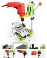 Prix usine ménage petit banc perceuse changement universel broyeur électrique support main perceuse électrique support pour le forage