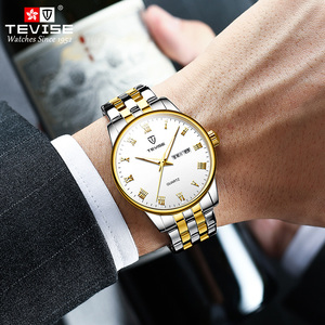 Tevise <span class=keywords><strong>montre</strong></span> classique de luxe hommes or <span class=keywords><strong>mécanique</strong></span> étanche <span class=keywords><strong>montre</strong></span>-bracelet <span class=keywords><strong>ou</strong></span> <span class=keywords><strong>montre</strong></span> <span class=keywords><strong>à</strong></span> <span class=keywords><strong>quartz</strong></span> ip hop/hip hop bijoux/buste - Product Image 2