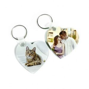 <b>Personalized</b> Custom Promotion DIY Printing Blanks Key Chains MDF Car Keyrings Sublimation Double-sided <b>Keychains</b> - Product Image 3