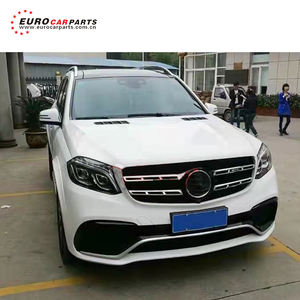 Kit de carrosserie de classe GLS X166 pour phare, adapté au X166, avec jupes latérales, tampons avant et arrière, matière plastique - Product Image 3