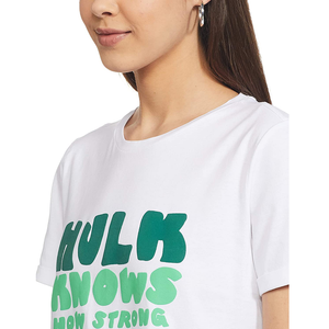 Camiseta de algodón de manga corta con cuello redondo de talla grande personalizada de fábrica directa de Bangladesh para mujer, nuevo diseño, logotipo informal sólido, verano largo - Product Image 5