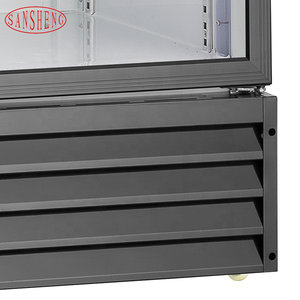 Refrigerador Vertical Comercial Portátil con Puerta Corredera de Vidrio Transparente para Uso en Hoteles y Tiendas, Enfriador de Exhibición de 500L, Enchufe Estadounidense - Product Image 6