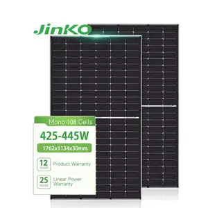 Jinko N-type PERC Tiger Neo Monocrystalline 425w 430w 435w 440w 445w perc Solar Panels For Balcony
