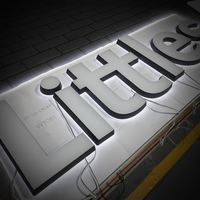 Letras de Canal 3D LED Personalizadas con Iluminación Frontal para Logotipos de Oficinas y Negocios - Letrero LED Personalizado con Logotipo 3D