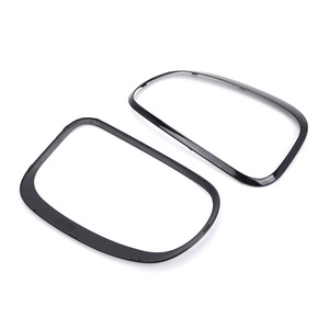 Marco Decorativo para Luz Trasera, Cubierta de ABS Negro Electrochapado, 2011-2016, Par, Instalación con Cinta Adhesiva - Product Image 1