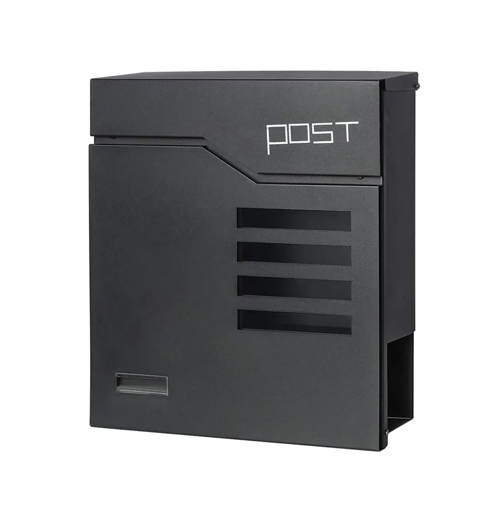 post box mail boxes with Windows and locks batch custom modern popular metal mailboxes metal wall-mounted