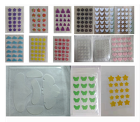 Patchs professionnels Anti-acné, en forme d'étoile, étiquette privée, traitement hydrogilide, pour boutons, maître, pièces