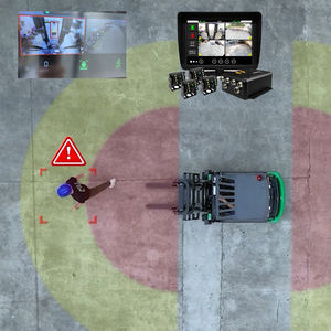 AI Heftruckveiligheidssysteem Heftruck Anti-botsingssysteem Ideaal voor magazijnen Veiligheid voor voetgangers en heftrucks - Product Image 6