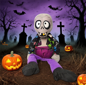 Bán Buôn Halloween Mềm Đồ Chơi Nhồi Bông Zombie Sang Trọng Trẻ Em Quà Tặng Trẻ Em Quái Vật Sang Trọng Đồ Chơi Cho Halloween - Product Image 2