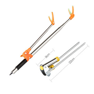 Soporte para caña de pescar Jiang Yue, acero inoxidable, 22 cm, plegable, rotación multidireccional, para pesca salvaje - Product Image 1