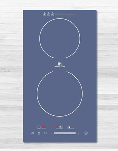 Table de cuisson à <span class=keywords><strong>induction</strong></span> encastrable double foyer <span class=keywords><strong>avec</strong></span> technologie Inverter, deux plaques de cuisson à <span class=keywords><strong>induction</strong></span> en cristal 29*52cm, étanche, cuisson rapide - Product Image 5