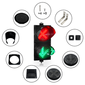 Semáforo LED de Parada com Seta Verde e Cruz Vermelha de 200mm - Product Image 5