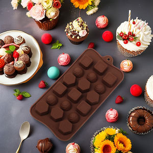 Cartoon Style Kitchen Utensil Baking Silicone 3d Chocolate <b>Cake</b> Making <b>Mold</b> with High Temperature Resistance - Product Image 3
