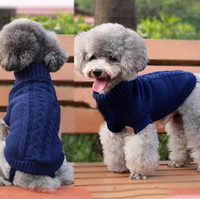 Sweat à capuche en tricot gaufré pour animaux de compagnie, vêtements d'été et d'automne à imprimé animal mignon pour chiens et chats de petite et moyenne taille, vente en gros
