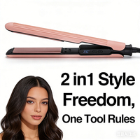 Lisseur à cheveux professionnel électrique avec revêtement céramique, chauffe rapide, écran LCD et bouton latéral – Fabricant