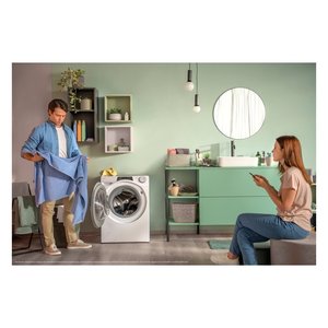Lavadora de 8 Kg RAPIDO PRO RP 486BWMR9 1 S Blanca y Gris Clase A 1400 Rpm (60x54x85cm) Lavadora Automática - Product Image 5