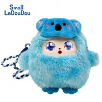 Poupée robot en peluche IA en boîte mystère avec yeux dynamiques, interaction vocale, compagnon éducatif et raconteur d'histoires pour enfants