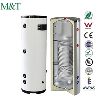 Réservoir de stockage d'eau chaude à pompe à chaleur M&T Factory Pawt-150L, chauffe-eau domestique en acier inoxydable SUS30, approuvé WRAS PED