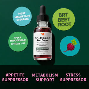 Les gouttes de régime amincissantes Factory Keto aident à la gestion du poids améliorer le contrôle du métabolisme appétit supplément de grains de café vert - Product Image 6