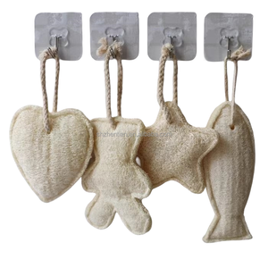 Esponja Exfoliante Corporal <span class=keywords><strong>de</strong></span> <span class=keywords><strong>Luffa</strong></span>, Hecha con Esponja <span class=keywords><strong>de</strong></span> <span class=keywords><strong>Luffa</strong></span> Ecológica y Biodegradable para Ducha - Product Image 4