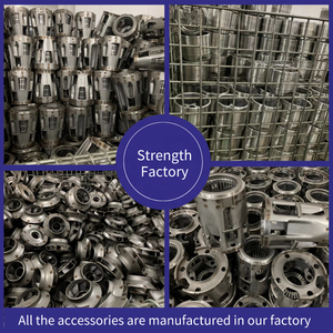 Bombas de agua sumergibles de pozo profundo centrífugo multietapa de acero inoxidable y repuestos de bombas de agua - Product Image 4