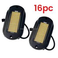 STEELTREKS 2026 Nouveaux feux intérieurs 219 LED blancs et jaunes 12V pour voiture