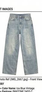 Jean en denim ample et décontracté pour homme, coupe large, en coton extensible, style décontracté, idéal pour le quotidien, en vente – Meilleures ventes Stockify - Product Image 3