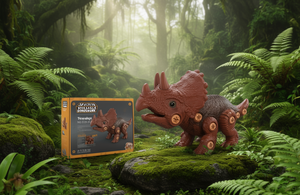 Kit di costruzione del modello 3D Schein Triceratops, giocattolo di dinosauro in plastica per bambini dai 4 ai 6 anni, n. 3109 34 - Product Image 2