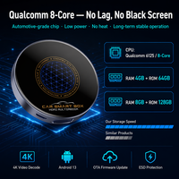Boîtier AI sans fil CarPlay Android 13 HDMI 4K pour voiture OEM, emballage personnalisé avec logo pour revendeur, Qualcomm 8 cœurs, vente en gros directe usine mondiale