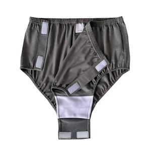 Pantaloni Unisex in Cotone per Anziani con Apertura a Strappo, Design a Due Pezzi per Pazienti Allettati con Incontinenza - Product Image 3