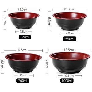 Tazón Redondo Desechable de PP Ecológico, Apto para Microondas, para Sopa, <span class=keywords><strong>Ramen</strong></span>, Fideos, con Tapa, para Camping - Product Image 5