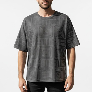 เสื้อยืดดีไซน์พลอยเทียมทรงบ็อกซี่ฟิตของคุณเองมีขนาดสีและโลโก้ตามสั่ง - Product Image 1
