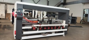 Nueva Máquina Automática de Encolado y Cosido para Empaquetado con PLC para Fabricación de Cajas de Cartón Corrugado de Alta Precisión - Product Image 2