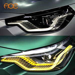 Interruttore abbagliante 3 volte cambiamento di colore tra <span class=keywords><strong>bianco</strong></span> e giallo doppio colore modulo DRL per BMW M2 G42 G87 - Product Image 4