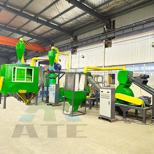 E- Waste Copper Wire Circuit Board Shredder Scrap Metal PCB Recycling Machine for Manufacturing Plants