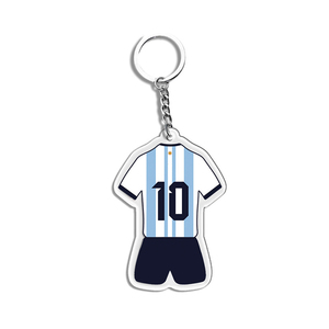 Porte-clés <span class=keywords><strong>Maillot</strong></span> de Football Personnalisé en Acrylique avec Impression UV Double Face Trophée Mondial 2026 - Product Image 3