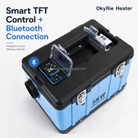 Chauffage de stationnement diesel portable CE certifié OkyRie ATB502H 5KW avec boîte à outils, loquets robustes, pour camping extérieur et chauffage de véhicules