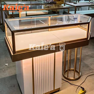 ตู้โชว์เครื่องประดับดีไซน์เรียบหรูสั่งทำพิเศษ โต๊ะโชว์<span class=keywords><strong>เครื่องประดับ</strong></span>กระจกทันสมัยสำหรับร้านขายเครื่องประดับ - Product Image 4