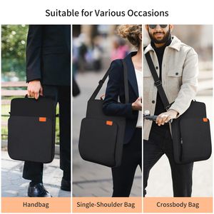 Bolsa de Hombro para Portátil de 11 y <span class=keywords><strong>13</strong></span> Pulgadas con Logotipo Personalizado, Funda de Transporte para <span class=keywords><strong>Macbook</strong></span>, Bolso de Mano para Tablet para Hombre y Mujer, para iPad <span class=keywords><strong>Pro</strong></span> de 12.9 Pulgadas - Product Image 2