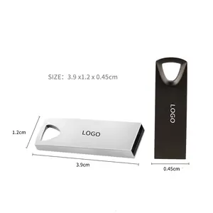Mini clé USB en métal Offre Spéciale, 4 go, 8 go, 16 go, 32 go, 32 go, 64 go, 128 go, LOGO personnalisé