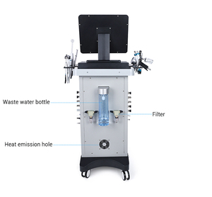 Appareil de peeling aquatique 15 en 1, machine de dermabrasion faciale à oxygène, machine de soins hydro-faciaux - Product Image 3