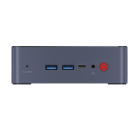 Pengiriman AS BOSGAME B95 Mini PC Intel 16GB DDR4 RAM 512GB M.2 SSD Dual untuk HDMI Tipe-C 4K WiFi 5 DDP ke AS