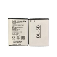 BL-5B 3.7v petit haut-parleur Radio de charge Portable téléphone portable à l'ancienne électronique avec batteries numériques en Stock
