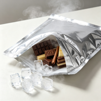 Pochette isotherme pour envoi postal, garde au chaud et au froid, avec âme en mousse imperméable, réutilisable, fermeture à pression pour expédition express