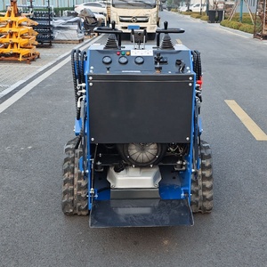 Mini-chargeuse sur chenilles à essence TOSH 5 EPA Briggs & Stratton avec broyeur forestier et tondeuse à gazon - Product Image 5