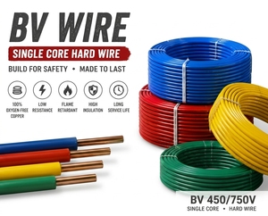 <span class=keywords><strong>สาย</strong></span>ไฟทองแดงชนิดพรีเมียม LSZH ทนไฟ BV <span class=keywords><strong>THW</strong></span> H07V-U ขนาด <span class=keywords><strong>2.5</strong></span>-25 ตร.มม. ป้องกันความร้อน ความชื้น และรังสียูวี ทนทานสำหรับงานติดตั้งระบบไฟฟ้า - Product Image 1