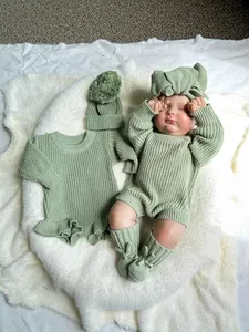 Vendita calda pagliaccetto per neonato pagliaccetto da bambina a manica lunga tutine tutine - Product Image 6